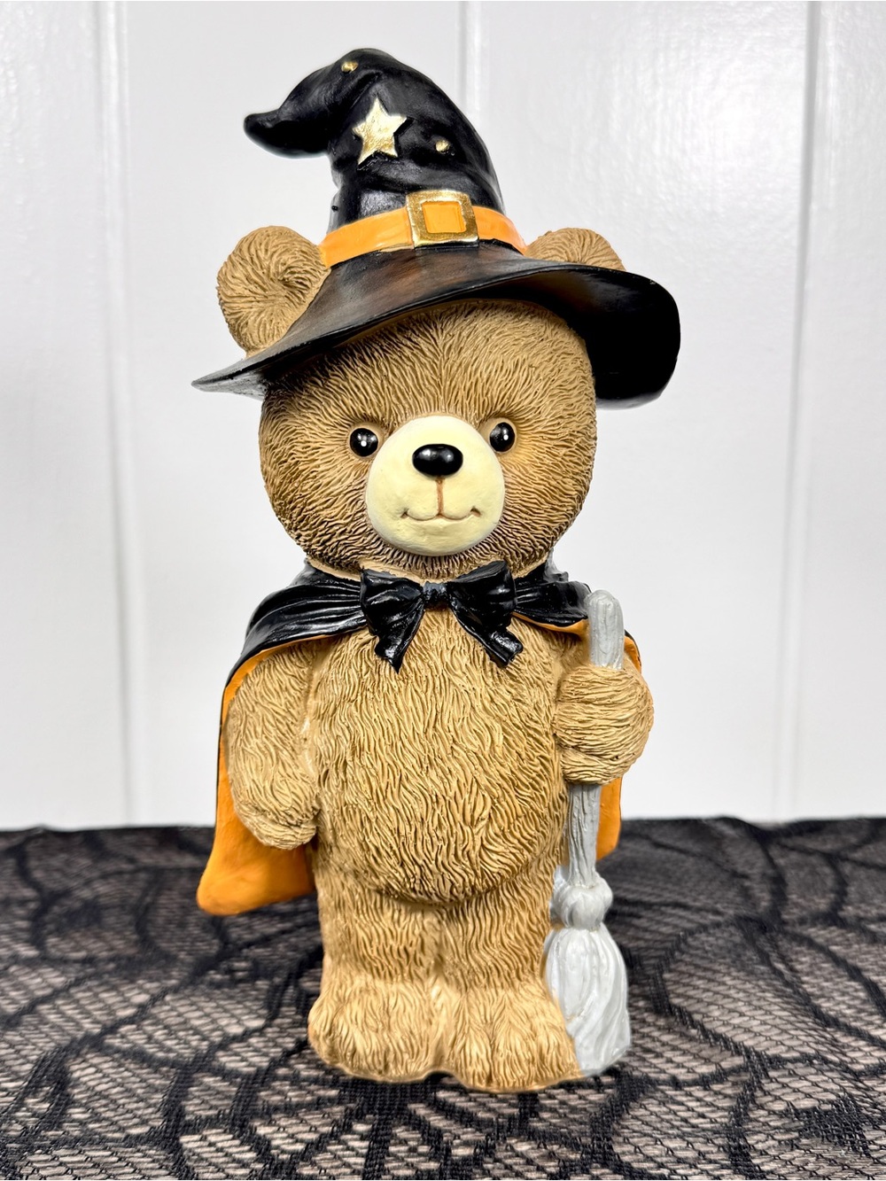 NEW Summerween Witch Teddy Bear Halloween Figurine